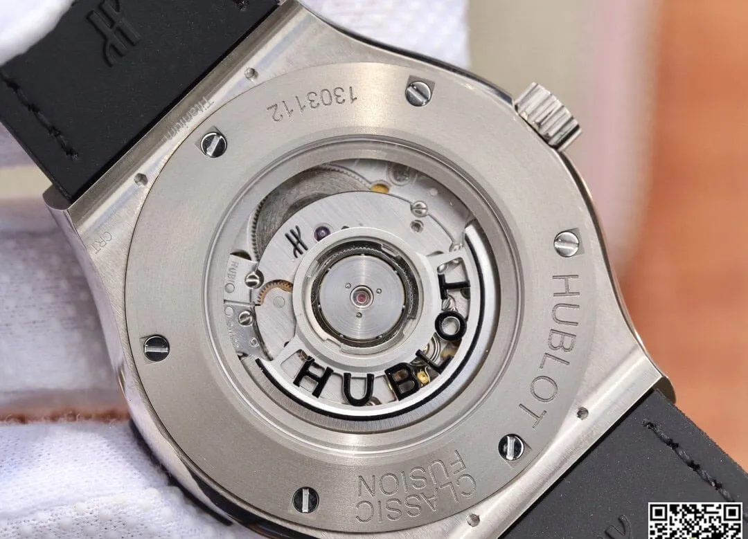 Hublot Classic Fusion 511.NX.1171.LR WWF Factory 1:1 Best Edition Replica Watch Black Strap